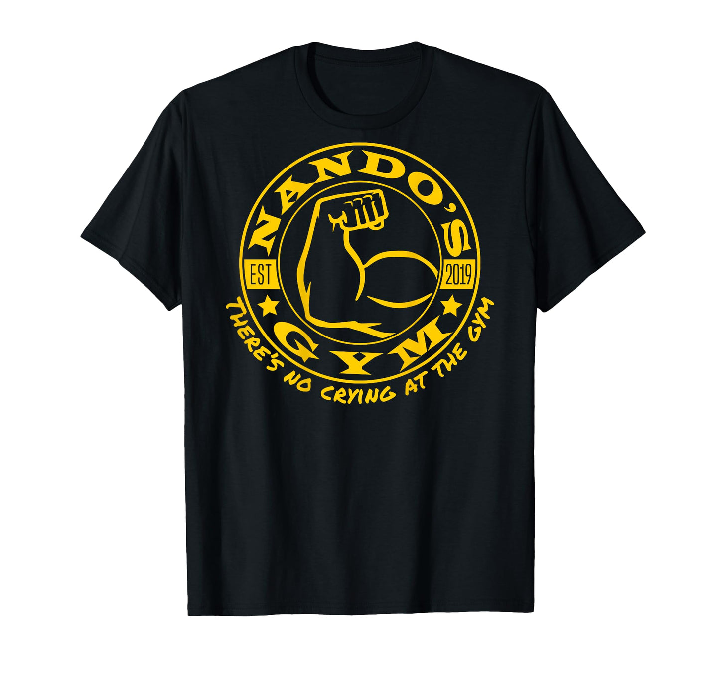 NANDO'S GYM - BACK ONLY - NG003 T-Shirt