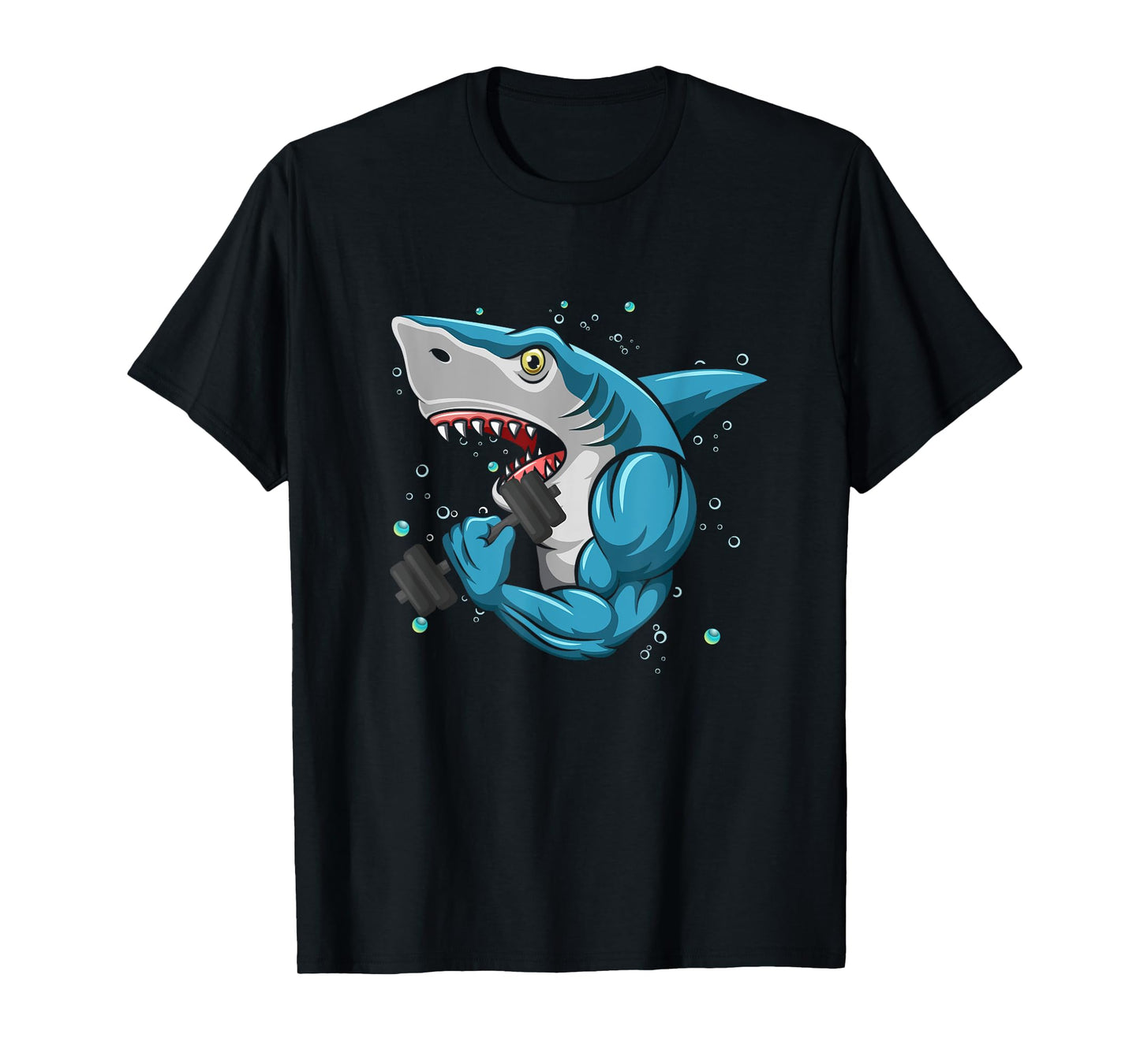 Shark Gym Powerlifting Weightlifting Bodybuilding T-Shirt