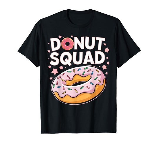 Donut Squad Shirt Doughnut Squad Kids Men Women Donut Lover T-Shirt