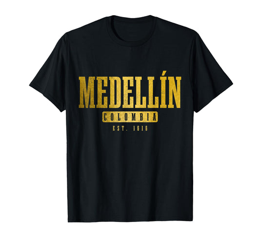 Medellin Colombia Pride Colombian Souvenir T-Shirt