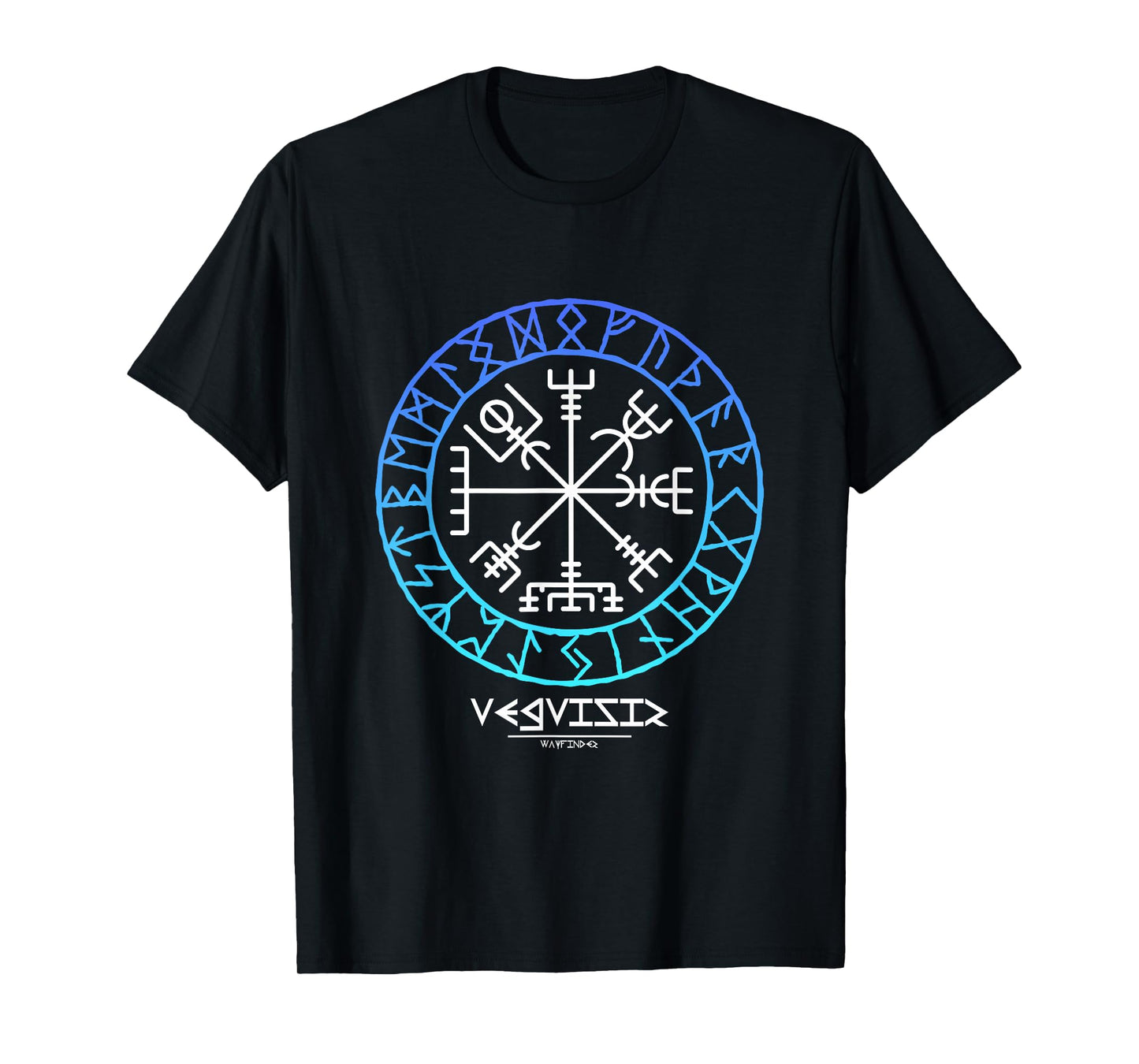 Viking symbol VEGVISIR Nordic symbol Celtic rune T-Shirt