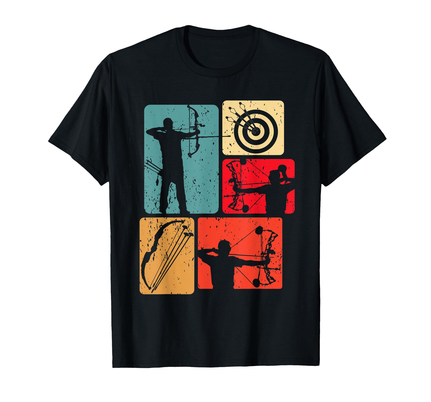 Funny Archery Cool Bow Arrow Target Game Enthusiast Outfit T-Shirt