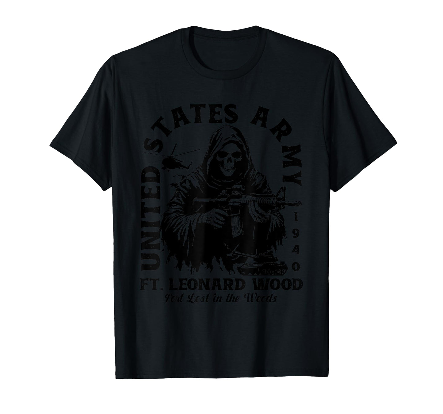 Fort Leonard Wood US Military Base Missouri MO Veteran Gifts T-Shirt