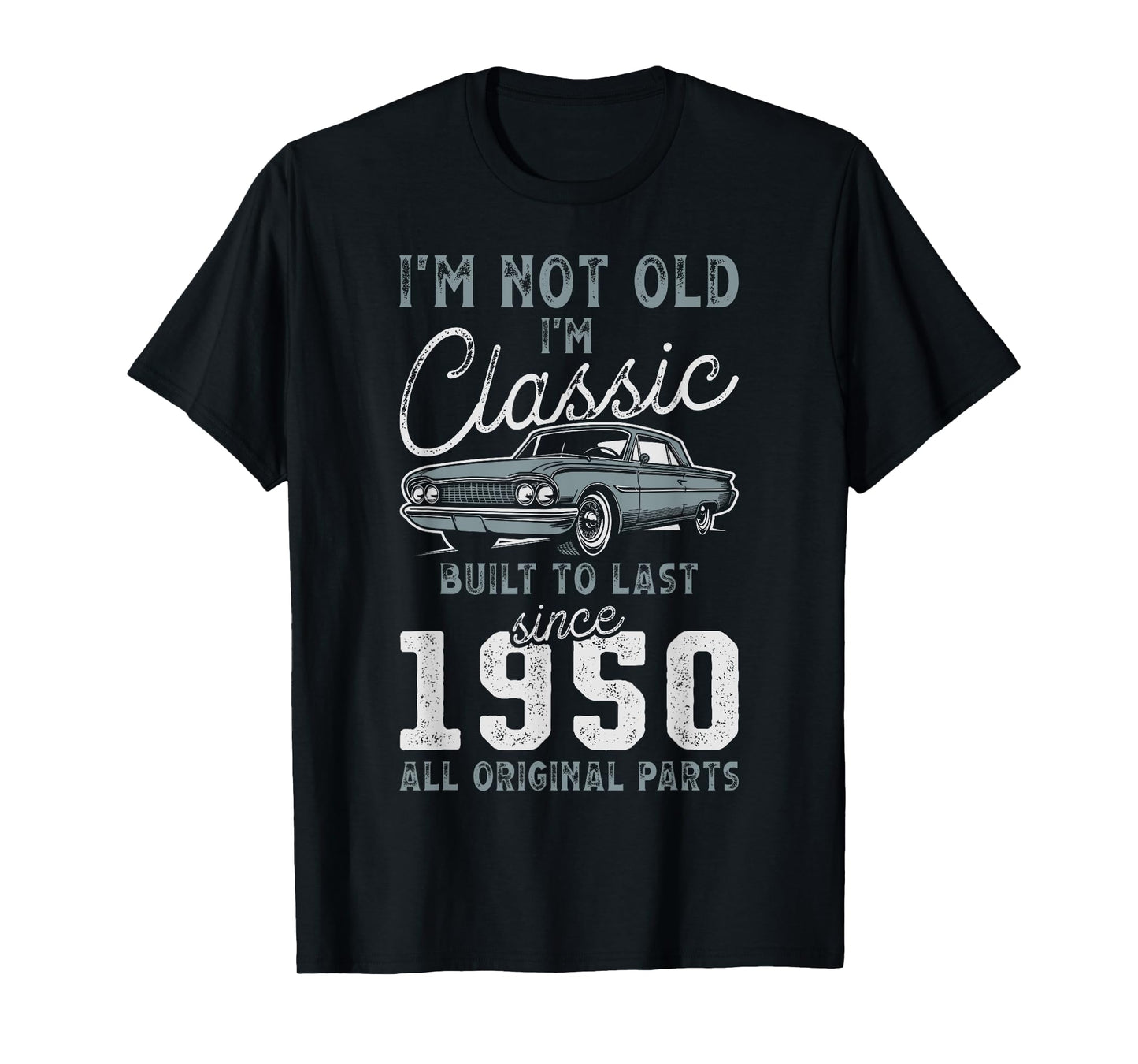 1950 Classic Car 75th Birthday T-Shirt