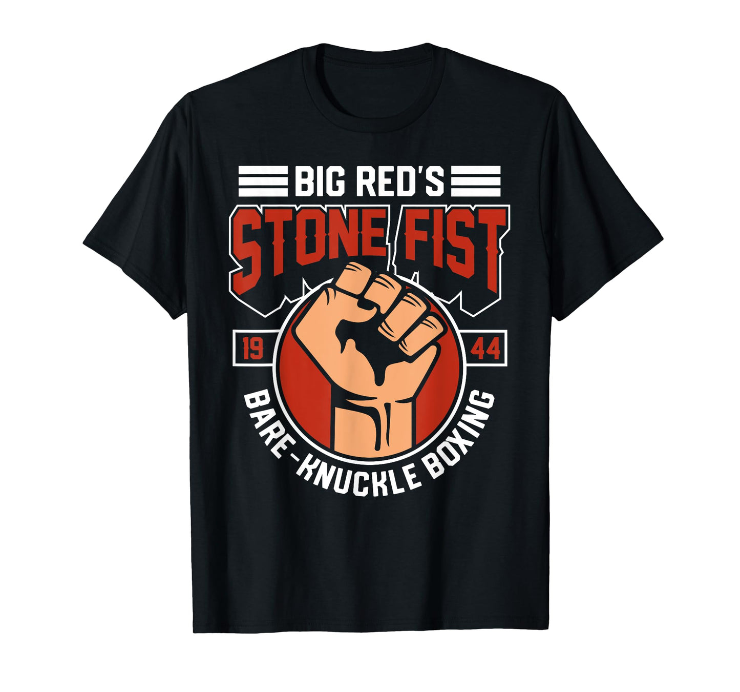 Bare-Knuckle Boxing Club Fighter Training Gym Stone Fist T-Shirt