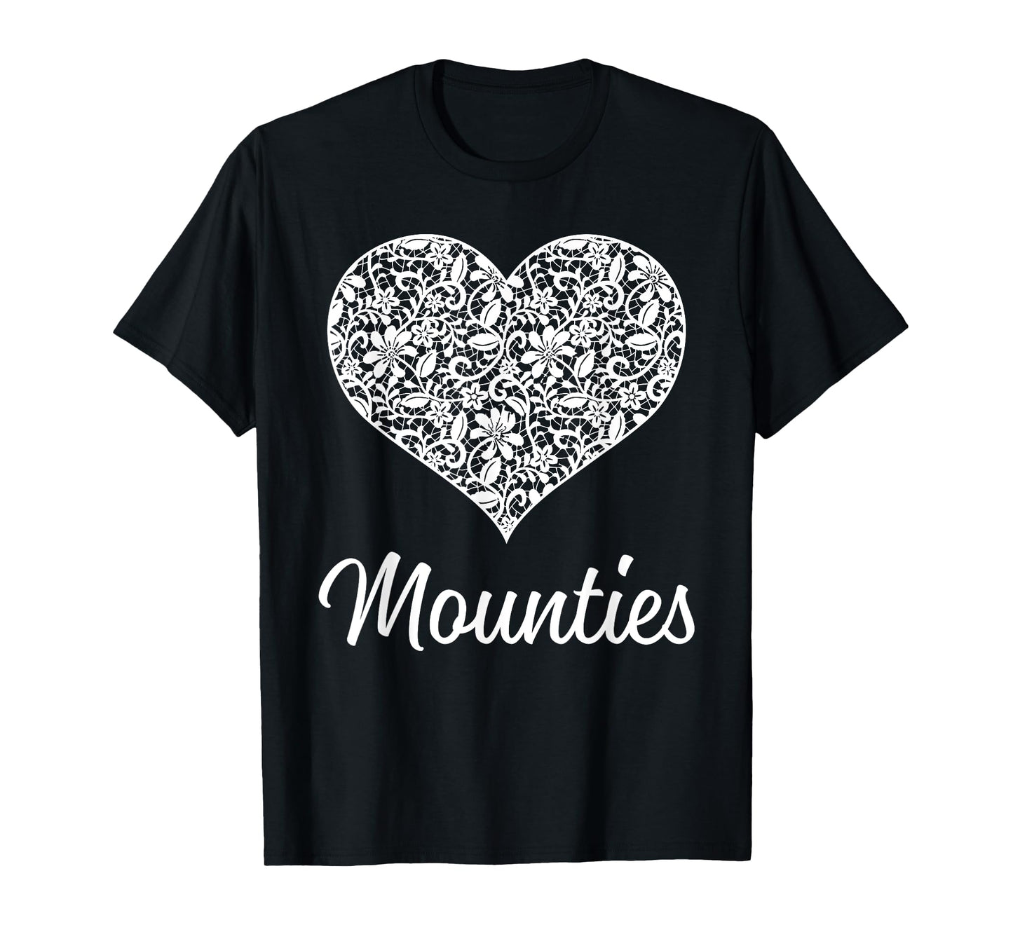 Mounties Northwest Lace Heart HS T-Shirt