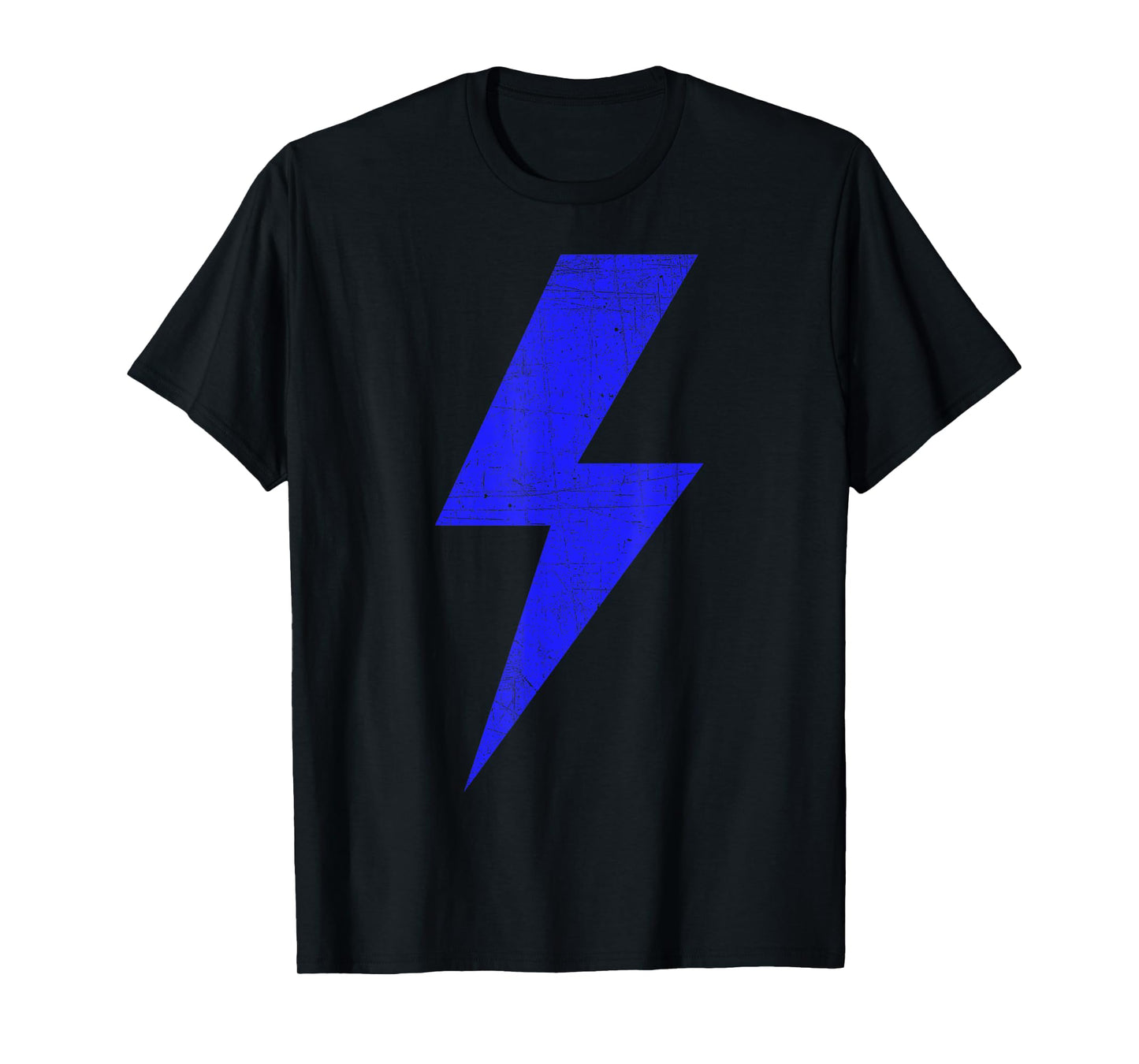 Bolt Lightning Blue Thunderbolt Team T-Shirt