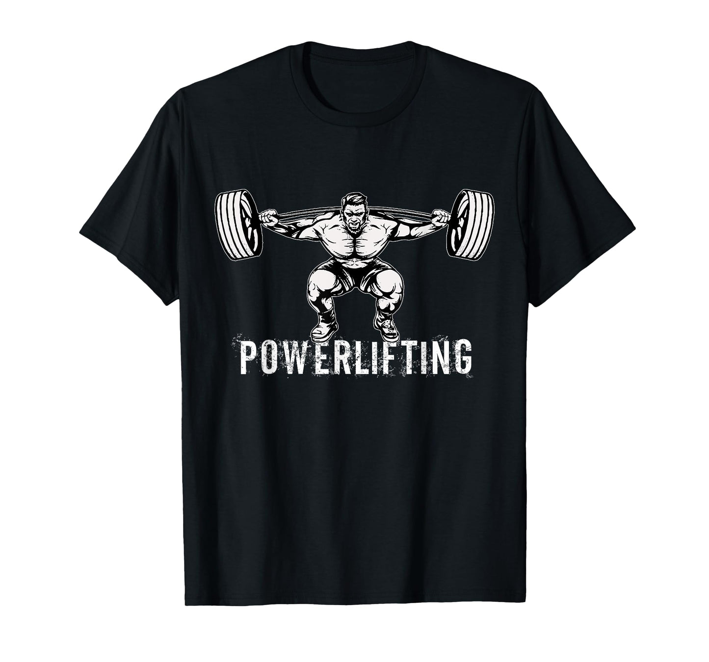 Powerlifting Workout Fitness Design T-Shirt