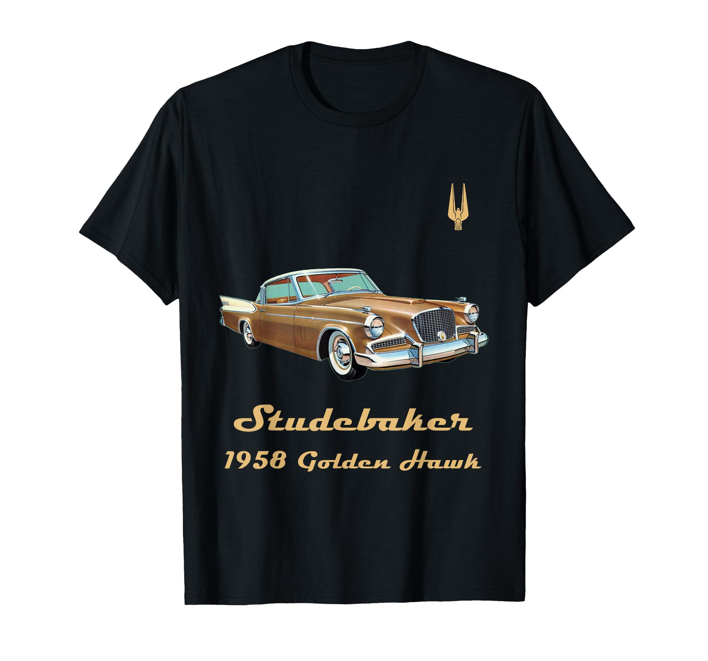 1958 Studebaker Golden Hawk Antique Vintage Car T-Shirt