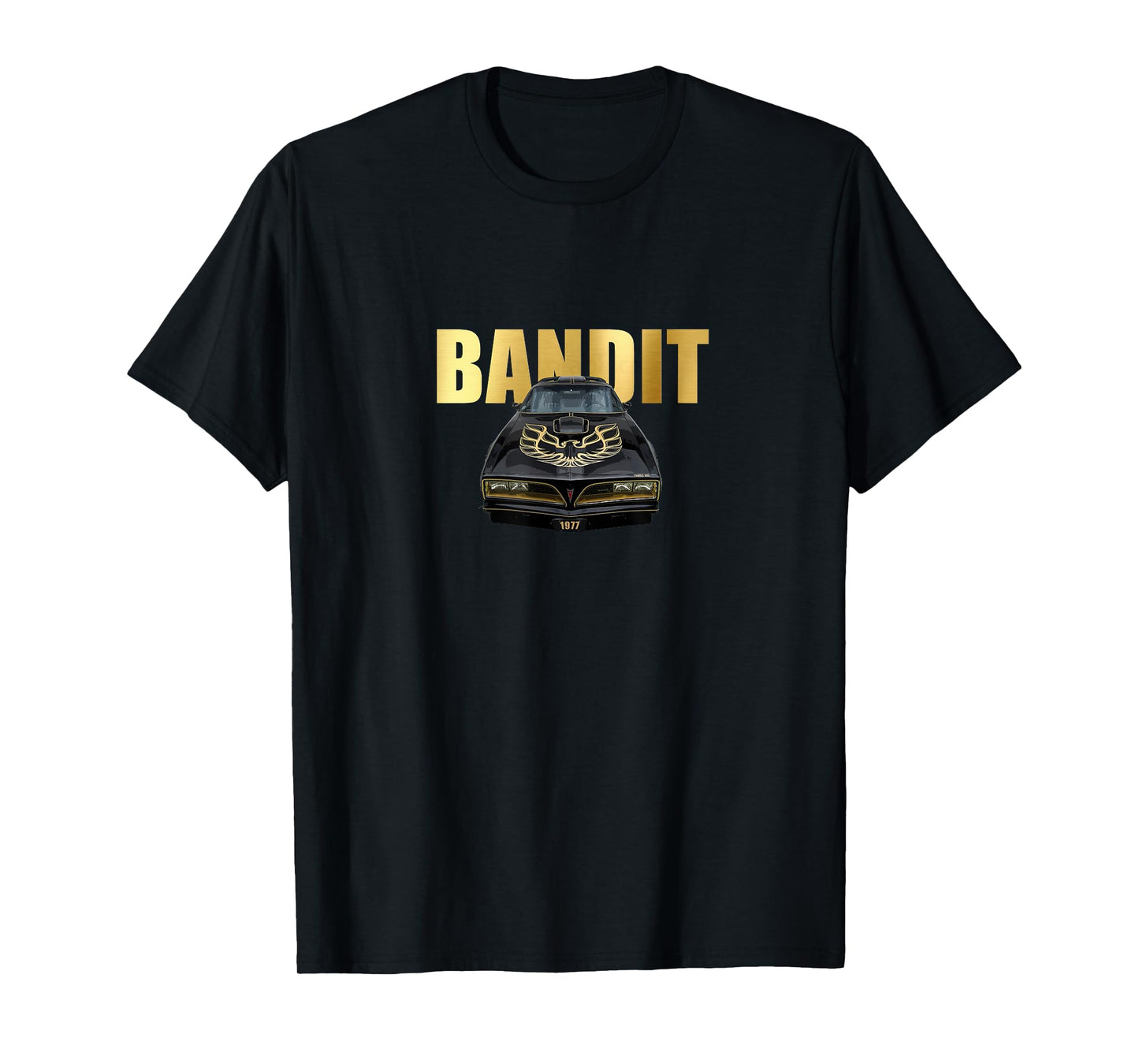 VINTAGE 1977 BANDIT TRANS AM, AMERICAN MUSCLE CARS, 1970s T-Shirt