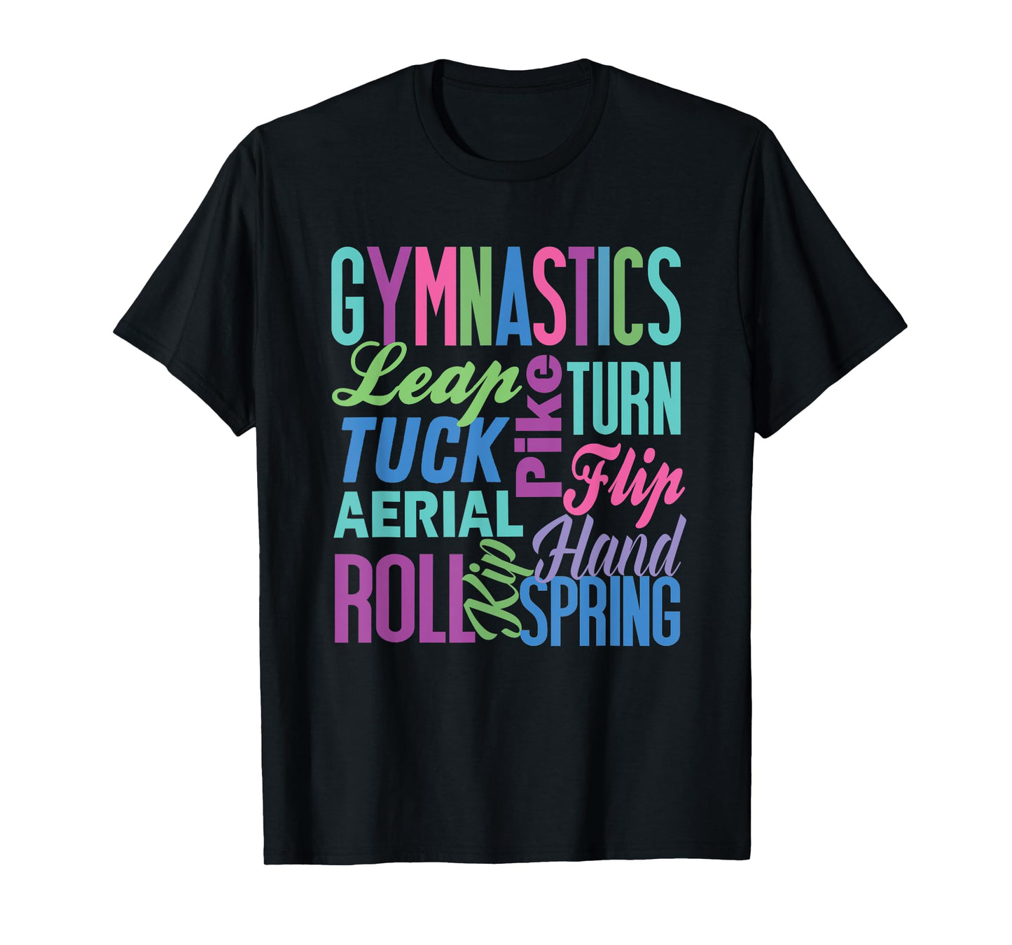 Cute Gymnastics Shirt Gymnast Gifts Gymnastic Clothes Girls T-Shirt