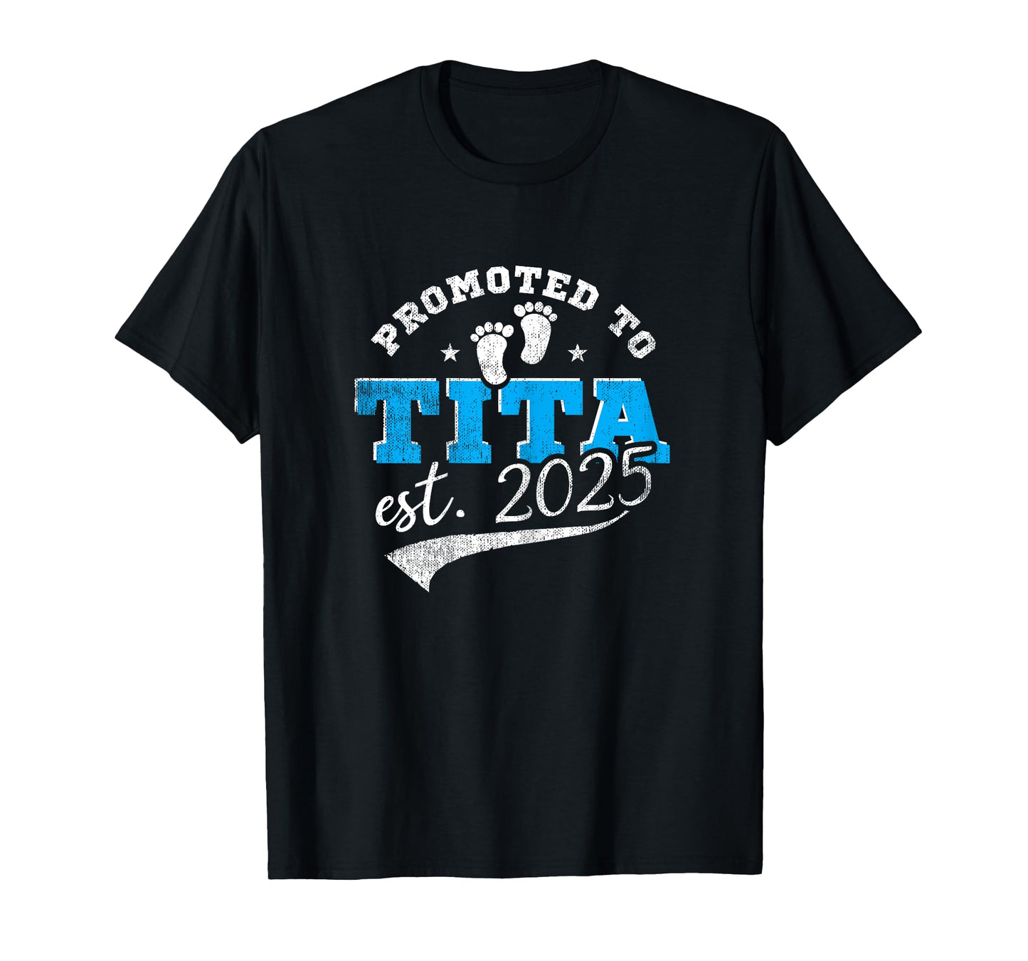 Promoted To Tita 2025 New Filipino Aunt Vintage T-Shirt