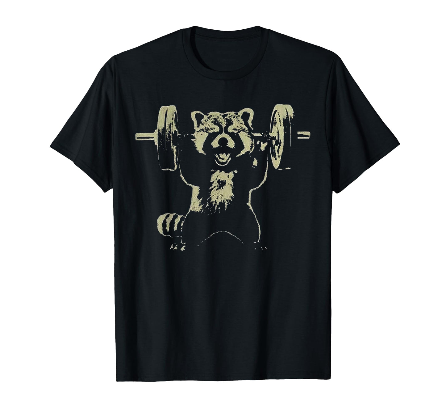 Eagerlys Vintage Weightlifting Red Panda Weight Lifting Gym T-Shirt