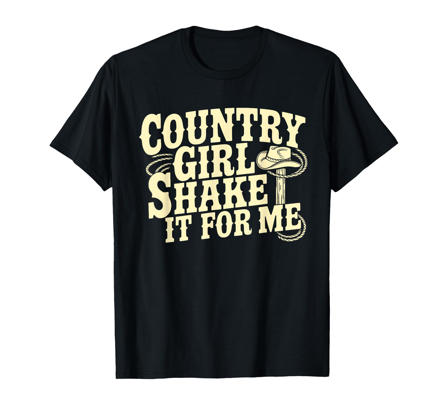 Shakes It For Me Country Music Cowgirl Vintage Western Vibes T-Shirt