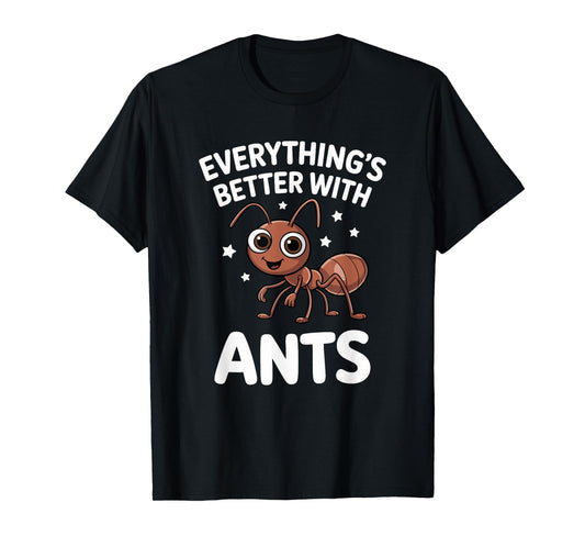 Cute Ant Lover Adults or Kids Ants T-Shirt