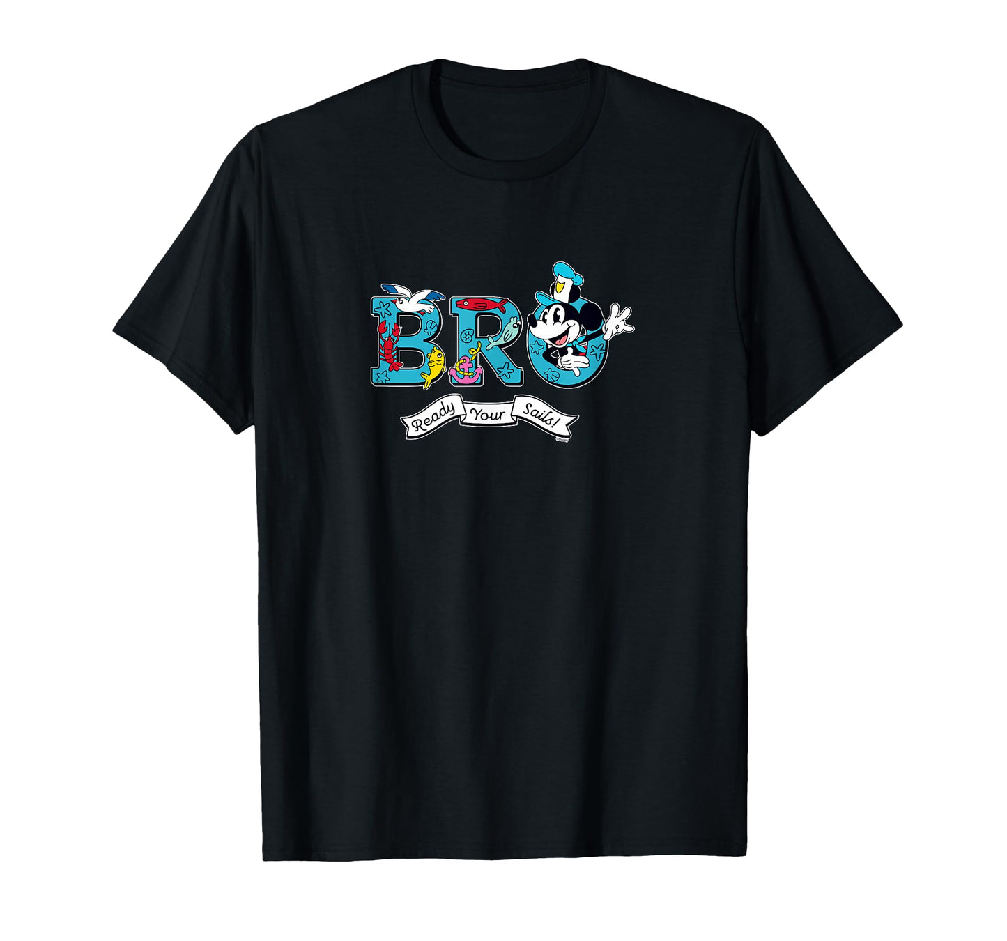 Disney Cruise Nautical Family Trip Vacation Matching Bro T-Shirt