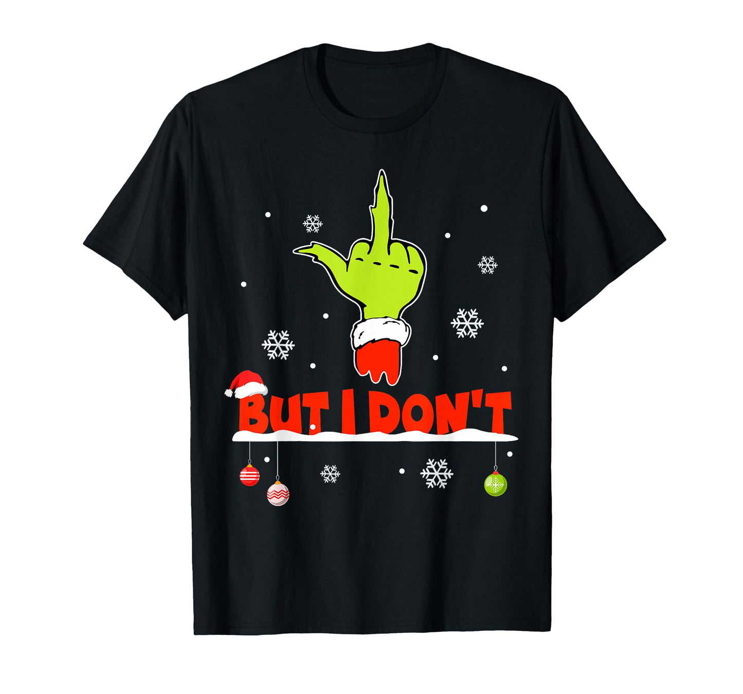 I Love Matching Christmas Shirts But I Don't Xmas Couples T-Shirt