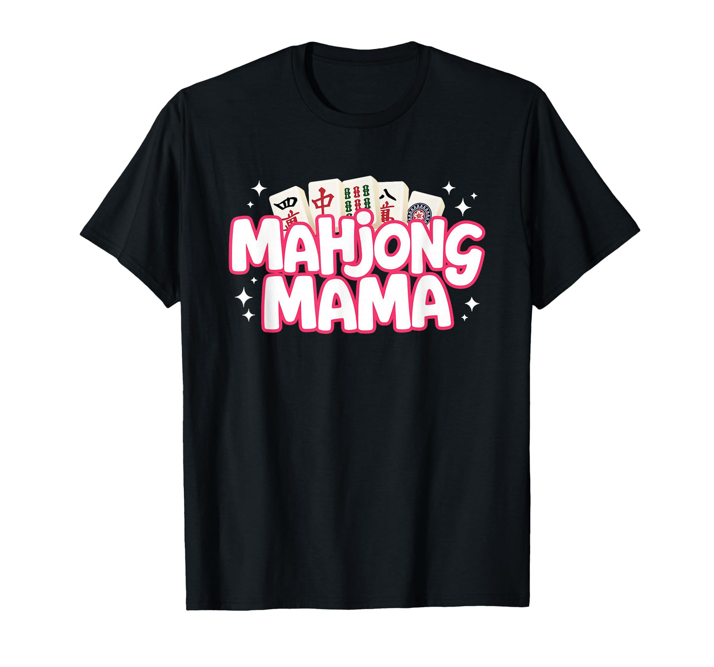 Mahjong Mama Mom Mother Mah Jongg Player T-Shirt