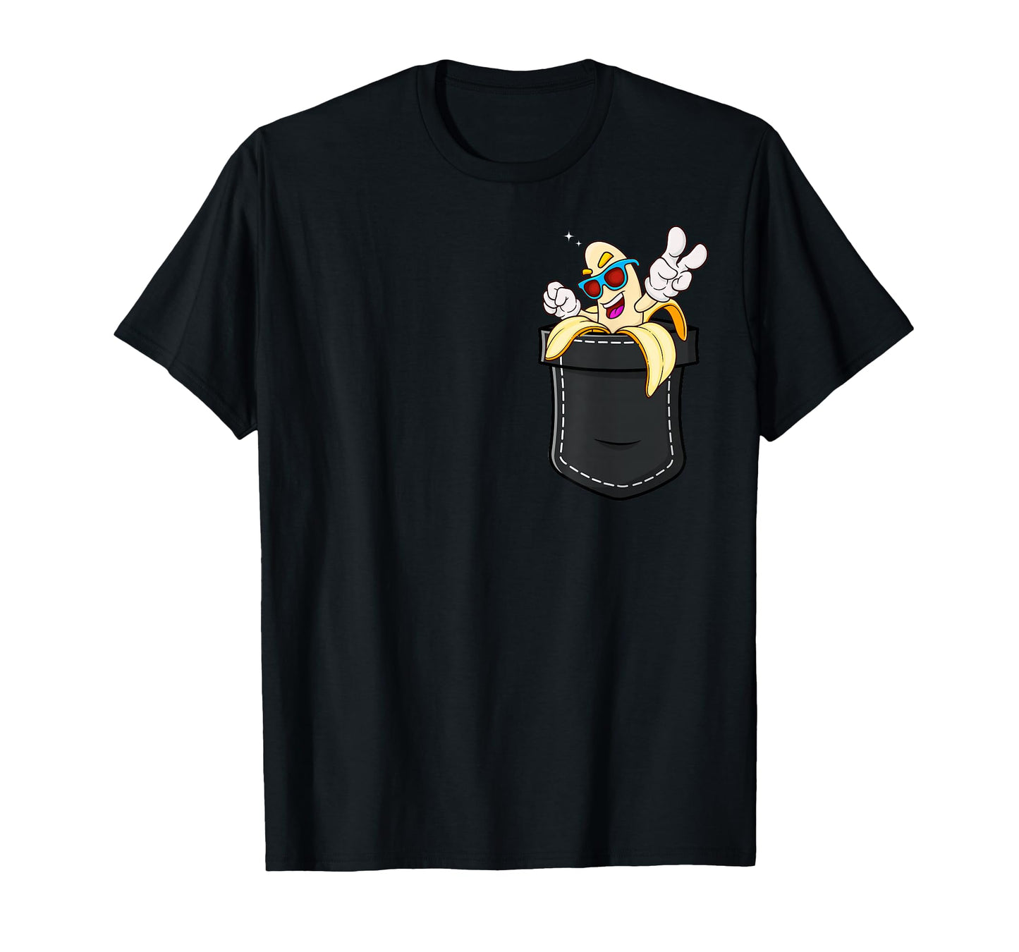 Funny Banana Pocket Halloween Matching Family Couples 2025 T-Shirt