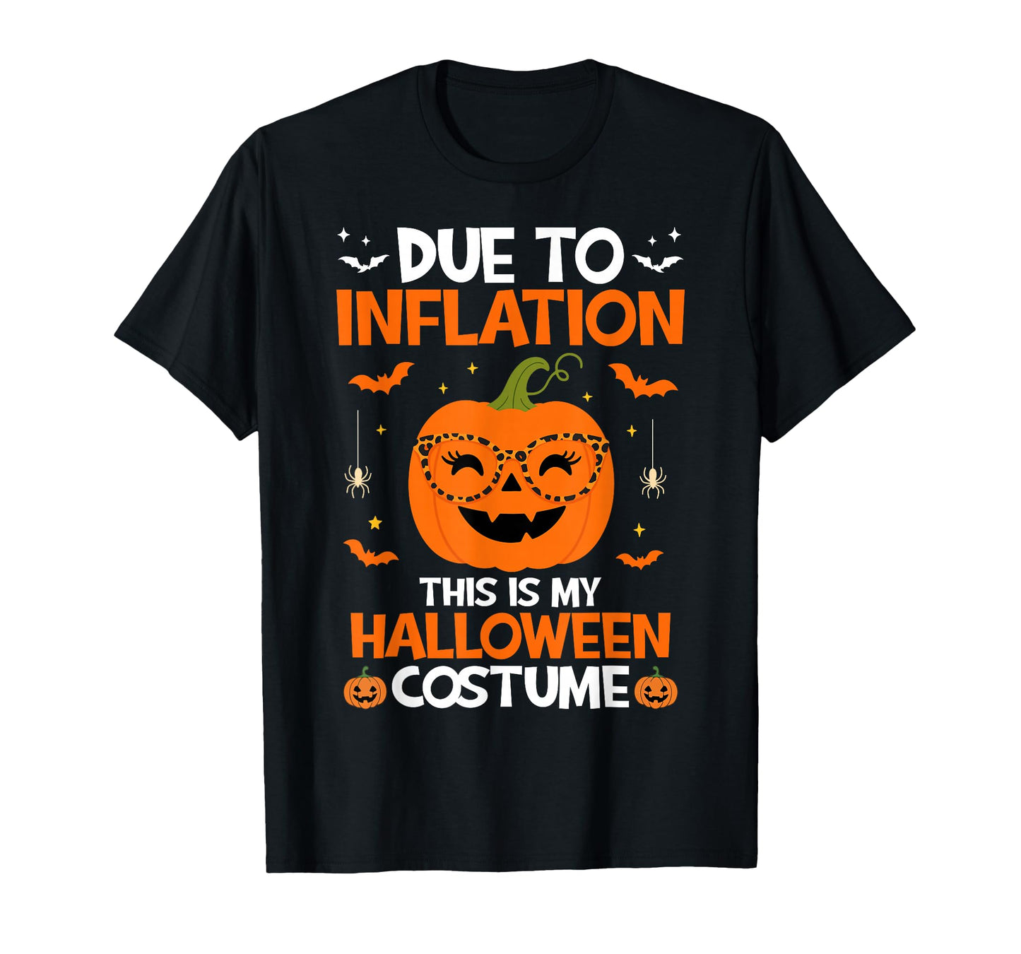 Pumpkin Halloween Costume Men Women Funny Halloween T-Shirt