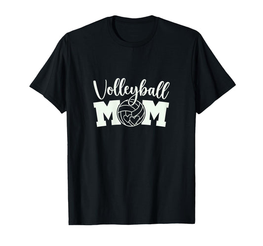 Volleyball Mom Cute Mom Life Volleyball Practice Cheer Mom T-Shirt