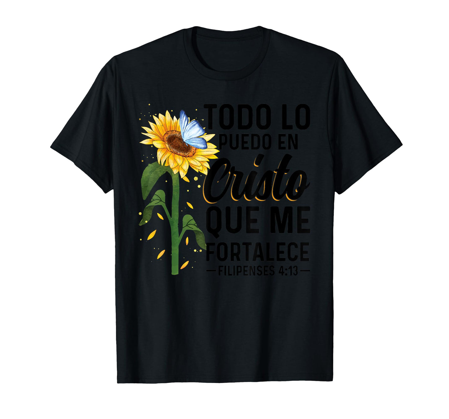 Camisetas Cristianas En Espanol Frase Biblia Filipenses 14 3 T-Shirt