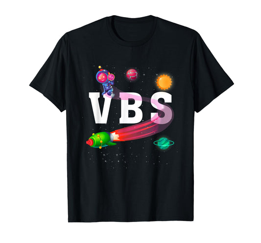 Kids VBS Crew Vacation Bible School Space Astronaut T-Shirt