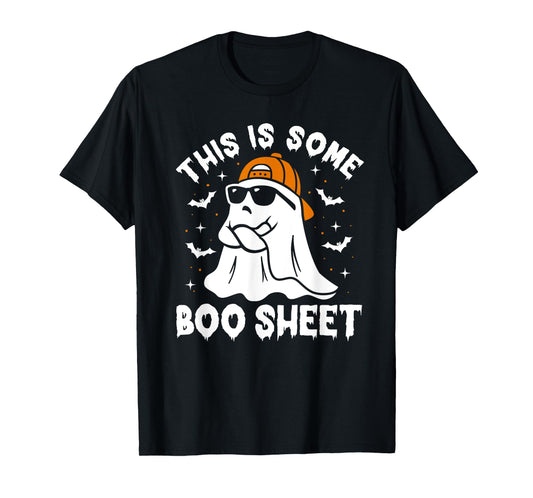 This Is Some Boo Sheet For Men Women Funny Ghost Halloween T-Shirt
