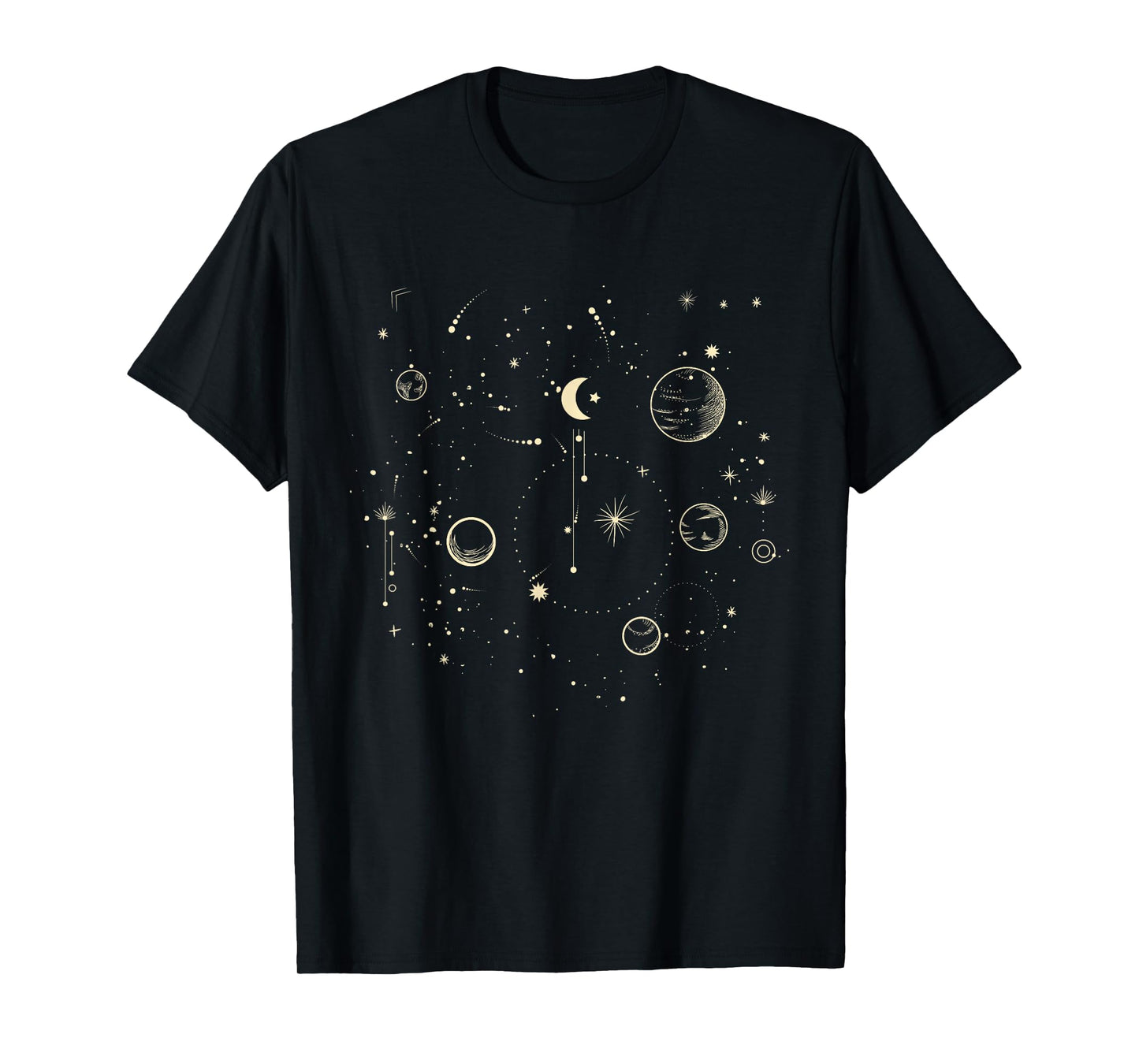 Astronomy Stars Sun Moon Planets Astronaut Cosmonauts Gift T-Shirt