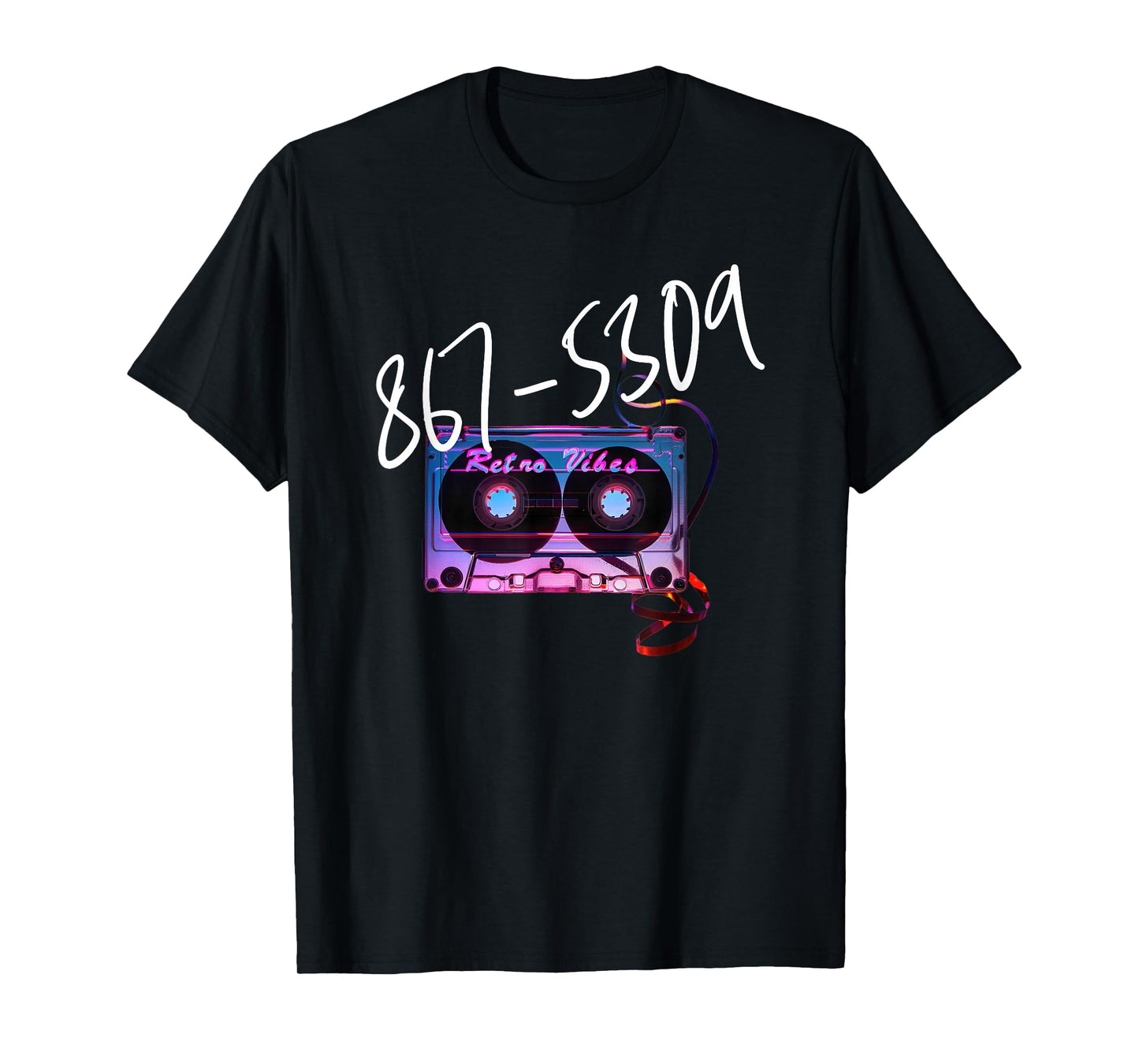 867-5309 Retro Vibes 80's Jenny Tee T-Shirt