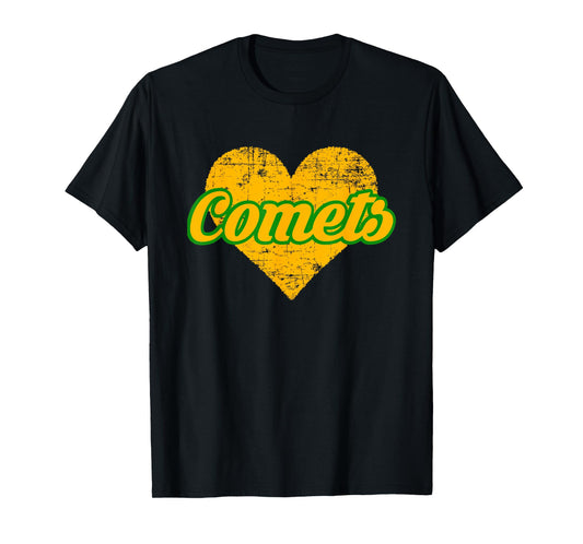 Eastern Comets Over Heart T-Shirt