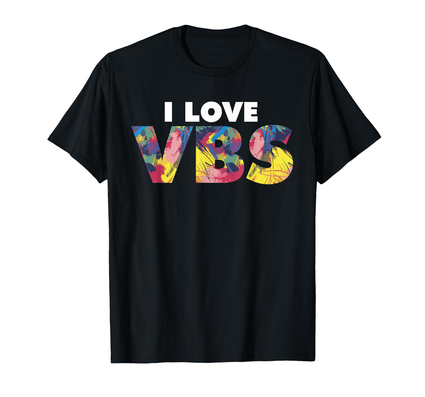 I Love VBS Vacation Bible School Crew Church Summer Camp T-Shirt