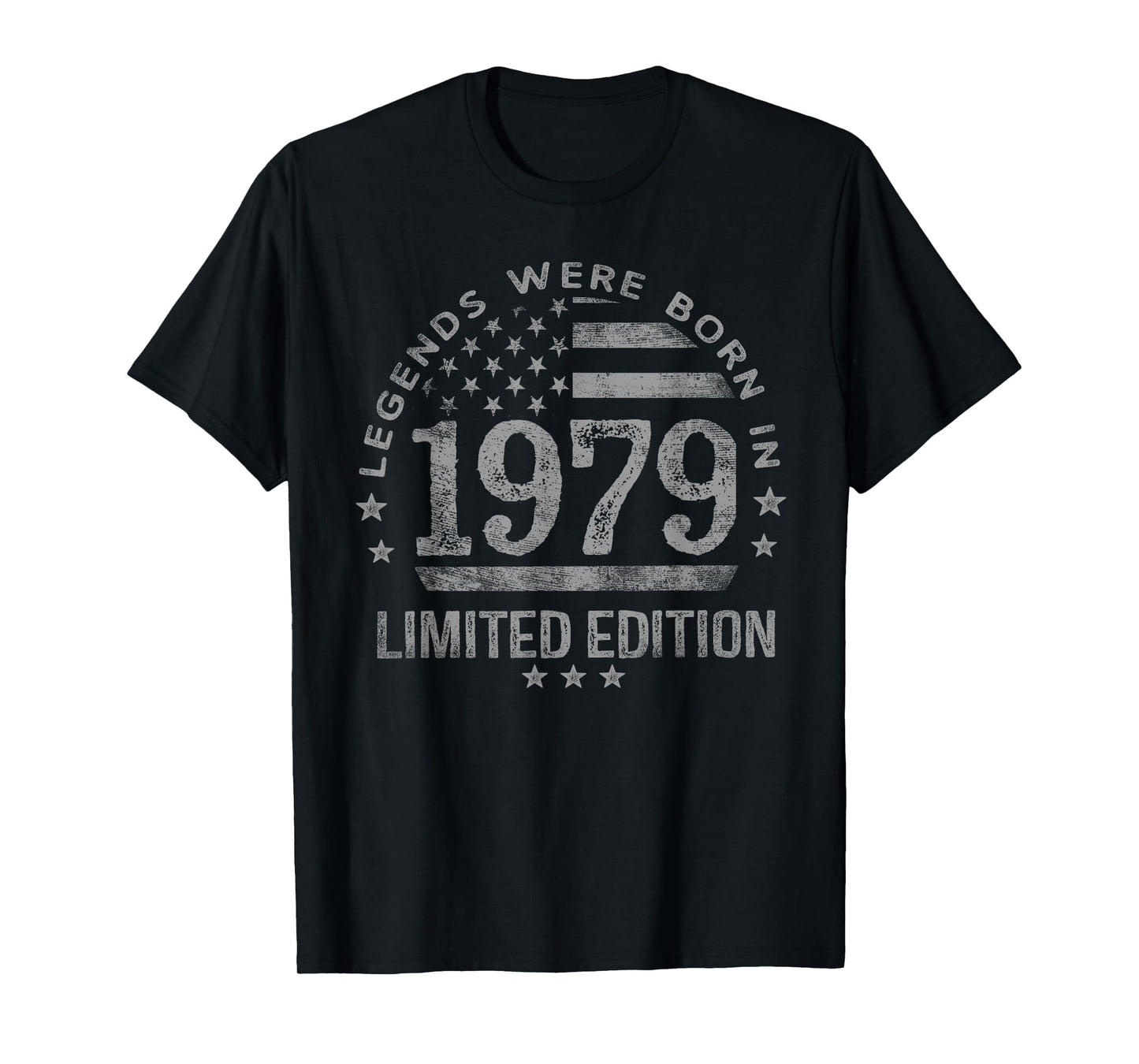 Legends were Born in 1979 USA Flag T-Shirt