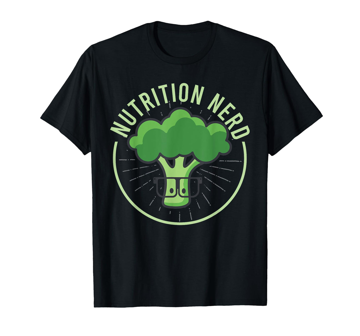 Nutrition Nerd Funny Healthy Food Science Gift T-Shirt