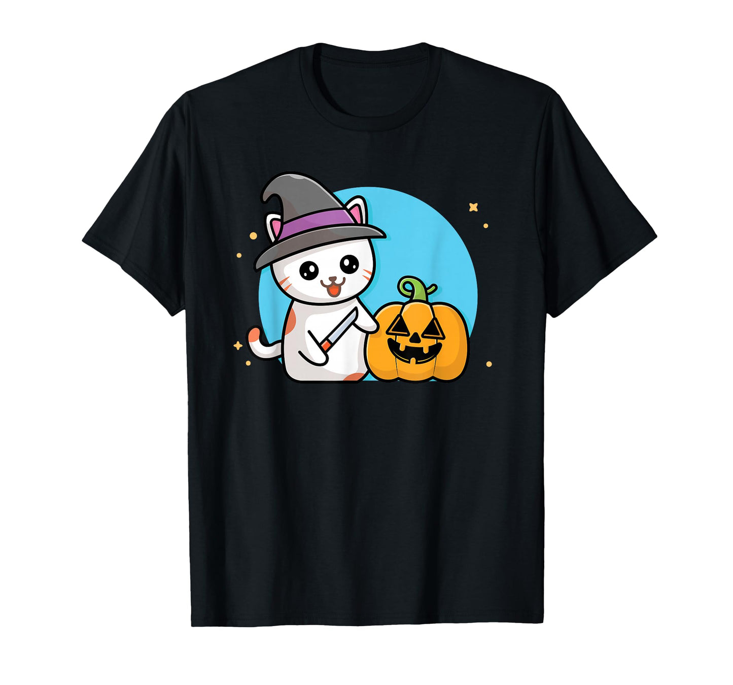 Halloween Cat Shirt, Witch Halloween Party T-Shirt
