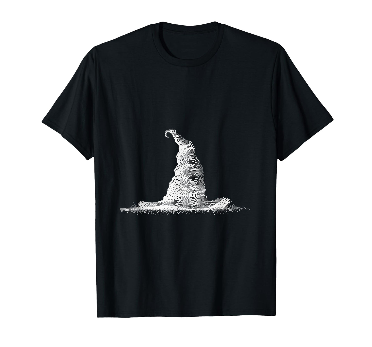 Spooky Witch Hat Occult Halloween Art T-Shirt