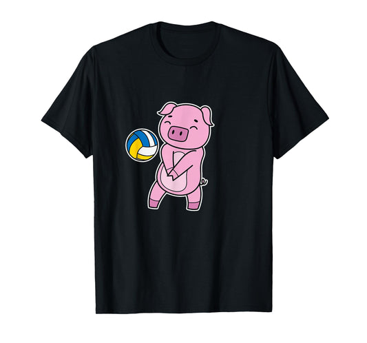 Pig plays Volleyball T-Shirt