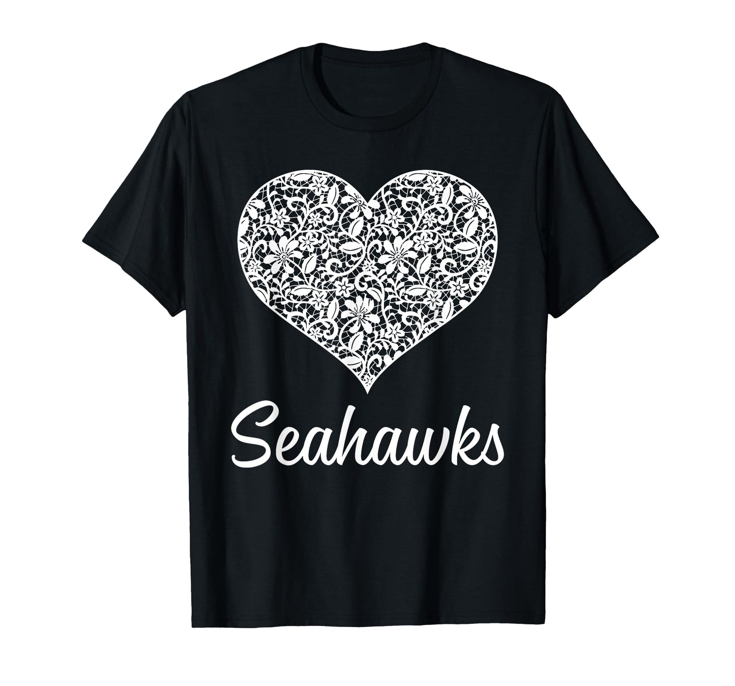 Seahawks Southside Lace Heart HS T-Shirt