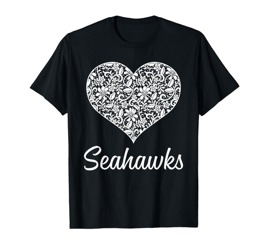 Seahawks Southside Lace Heart HS T-Shirt