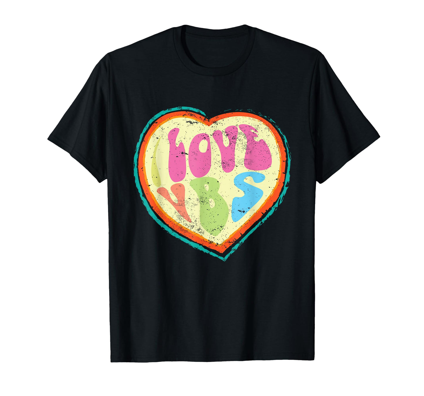 I Love VBS Hearts Vacation Bible School Crew Bible Study T-Shirt