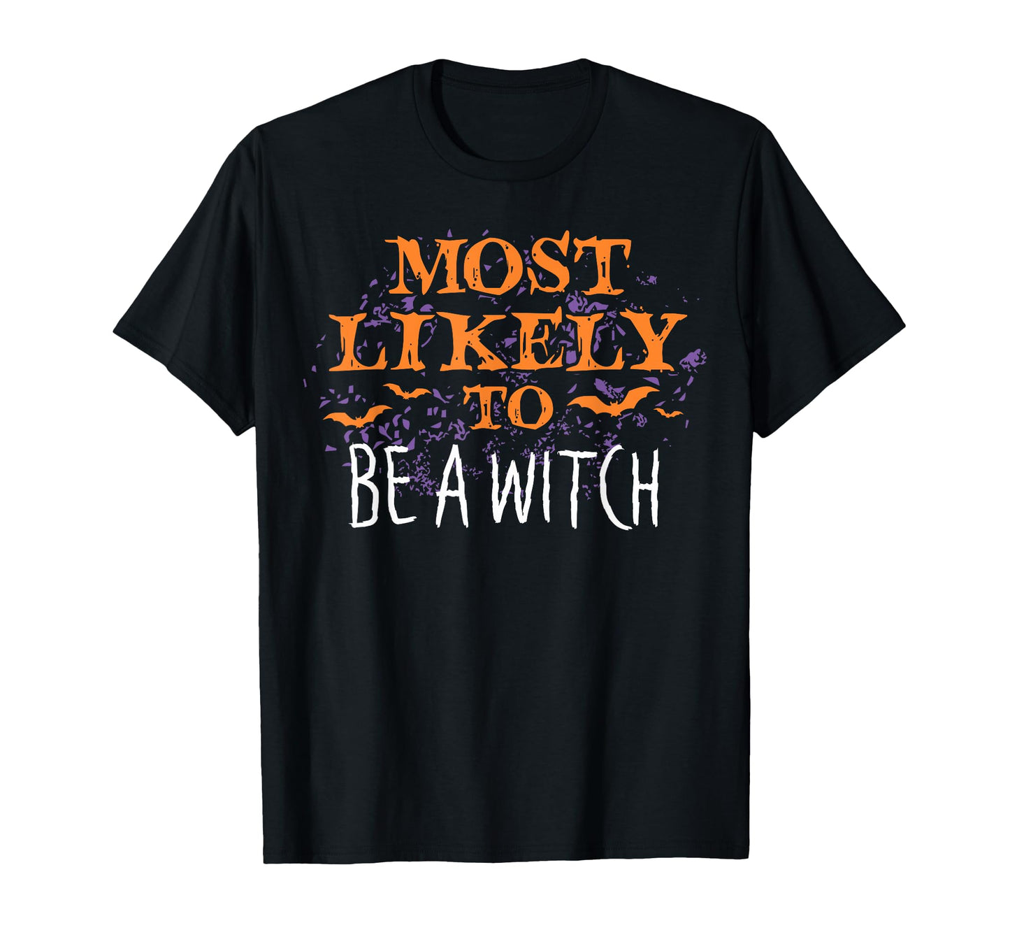 Most Likely To Halloween Be A Witch Matching T-Shirt