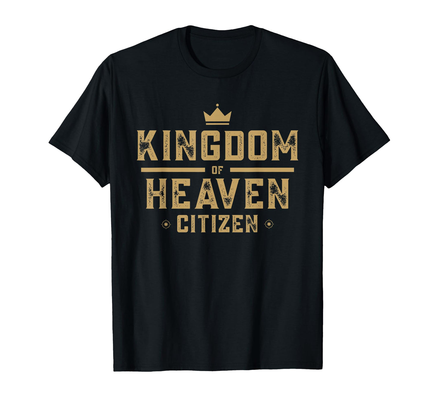 Kingdom of Heaven Citizen Jesus is King Christian Men Women T-Shirt