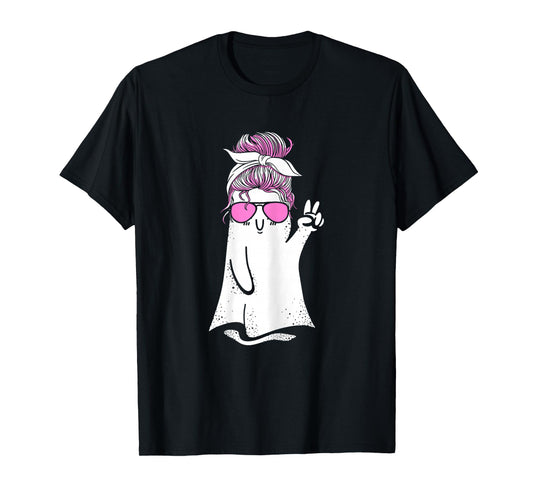 Female Ghost - Halloween T-Shirt