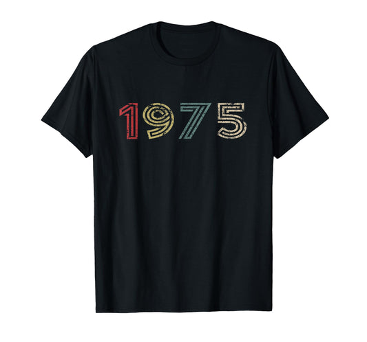 Vintage 1975 Cool 50 Year Old Bday Men Women 50th Birthday T-Shirt