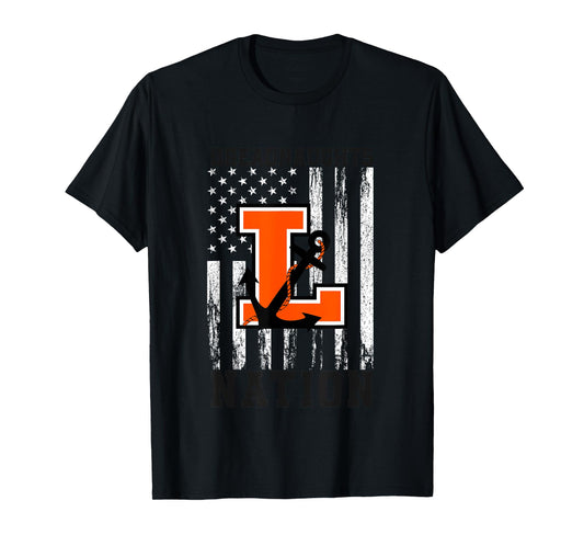 Lakeland Dreadnaughts Logo Nation HS T-Shirt