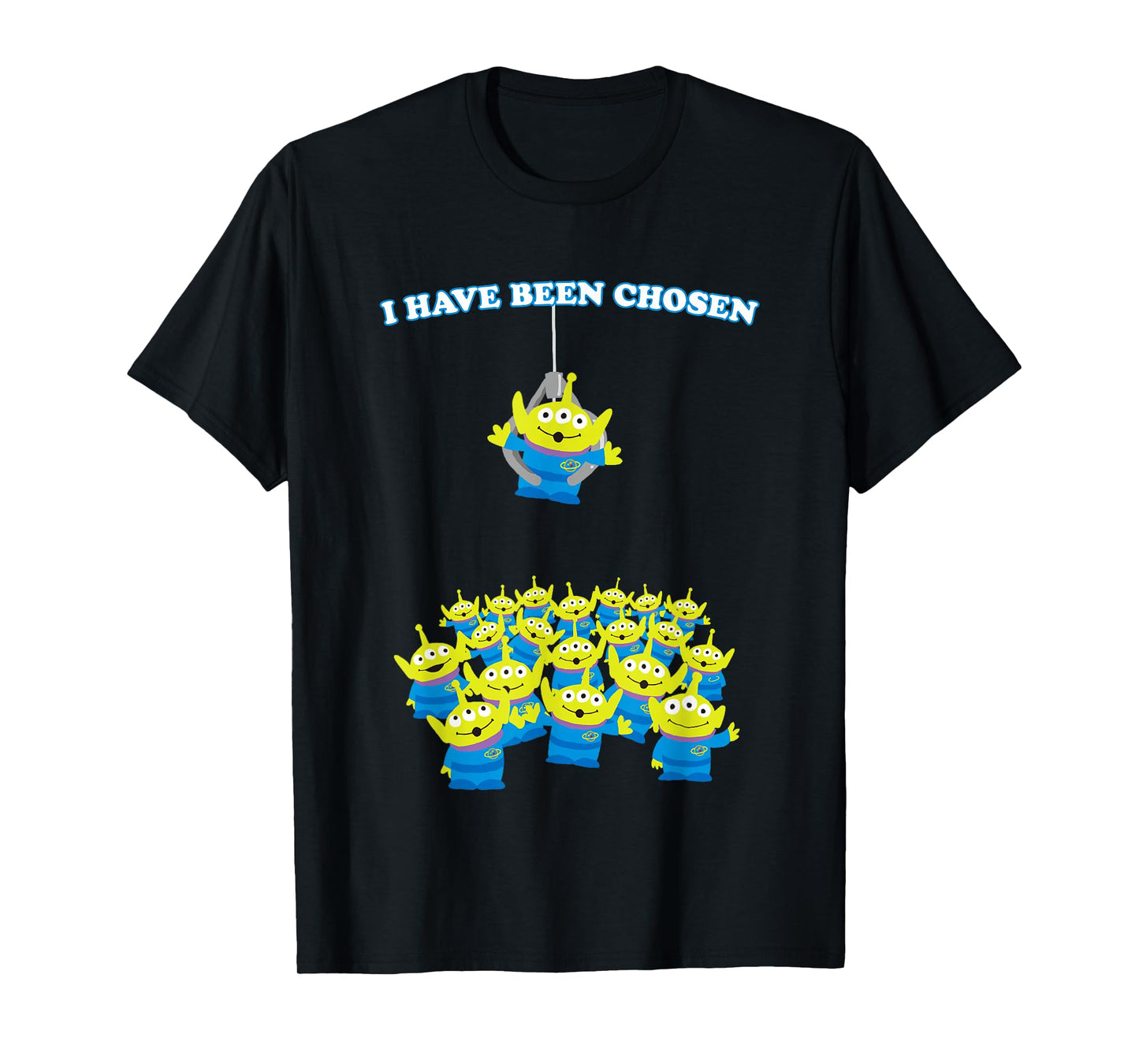 Disney Pixar Toy Story I Have Been Chosen Cute Aliens Logo T-Shirt