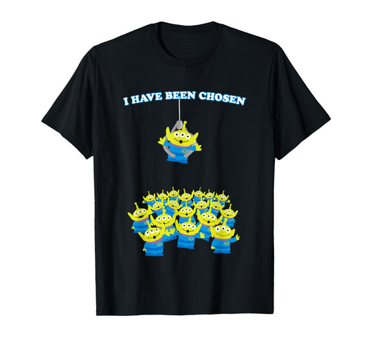 Disney Pixar Toy Story I Have Been Chosen Cute Aliens Logo T-Shirt
