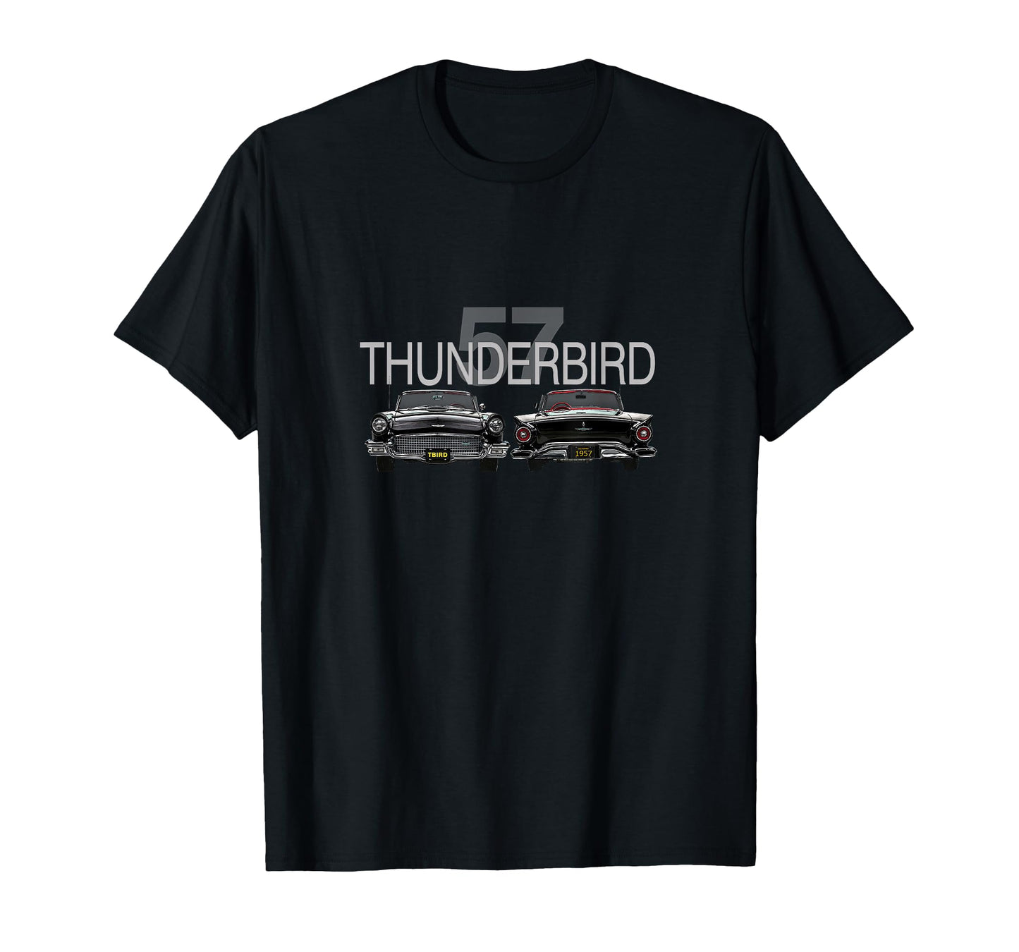 VINTAGE 1956 THUNDERBIRD, CLASSIC AMERICAN SPORTS CAR, 1950s T-Shirt