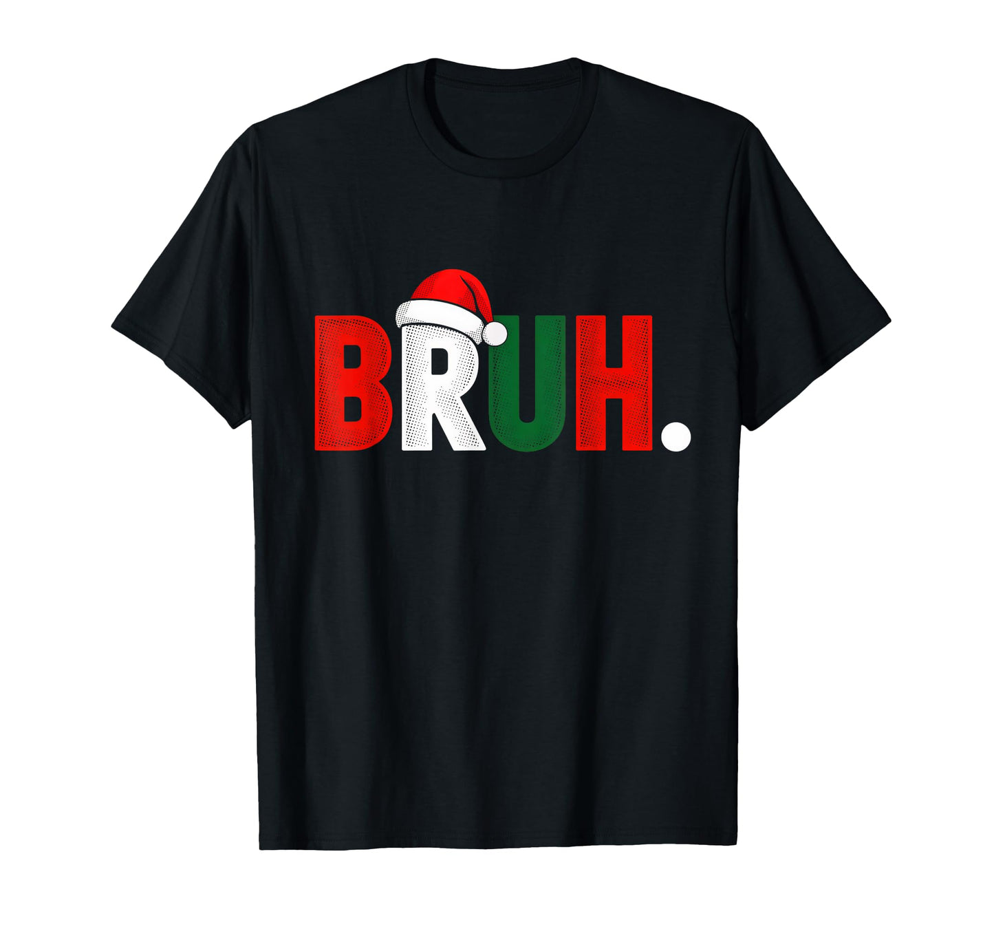 Bruh Funny Christmas for Men Teens Boys Kids Xmas Pajamas T-Shirt