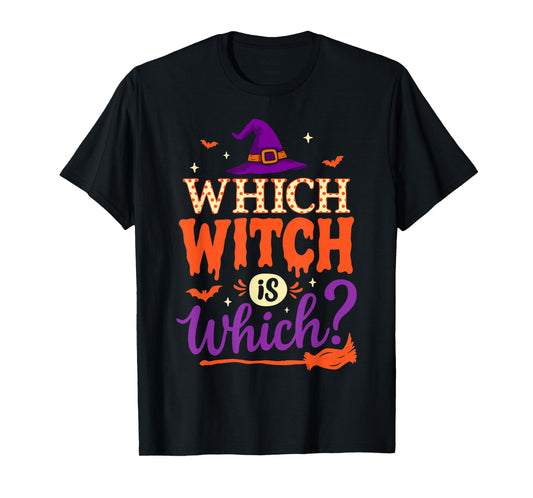Which Witch is Which Halloween for Women Men English Teacher T-Shirt
